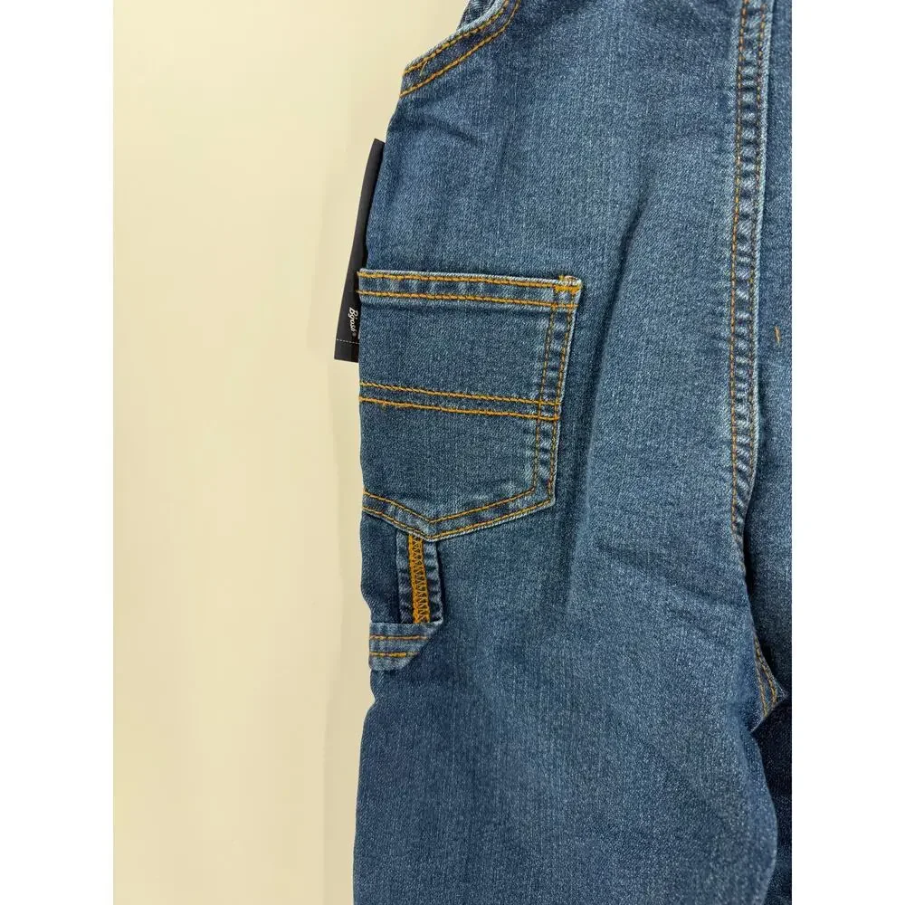 NWT OshKosh B'gosh Vestbak Denim Overalls 18M Dark Wash Carpenter $42